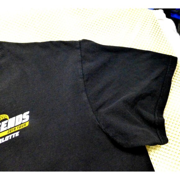 Hot Wheels Legends 2019 Tour T-Shirt Charlotte Black XL Car Enthusiast Tee - Picture 7 of 7